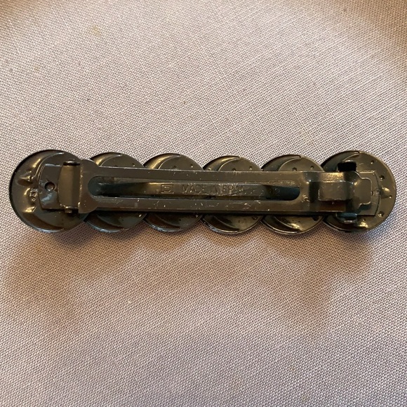 Like New Silver Moon Hair Clip. main image 4